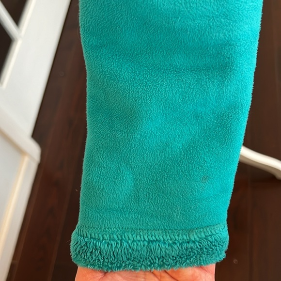 North Face turquoise fleece zip up - Picture 10 of 10